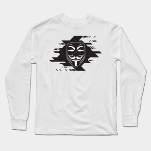 Anonymous (black version) Long Sleeve T-Shirt